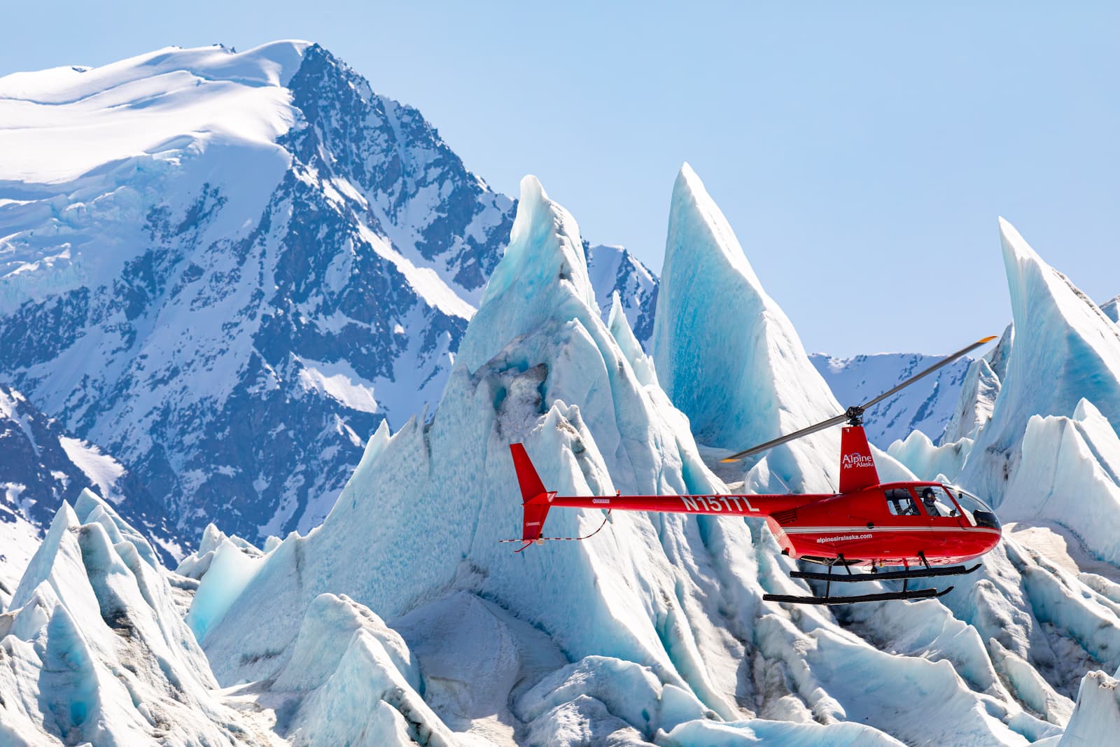 Helicopter aviation photography